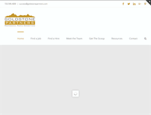 Tablet Screenshot of goldstonepartners.com